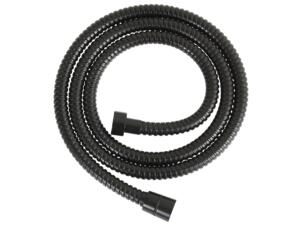 Lafiness Eco Black doucheslang 150cm mat zwart