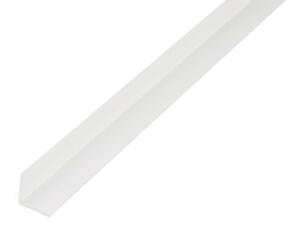 Eco cornière 20x20x1 mm 100cm PVC blanc
