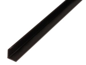 Eco cornière 20x20x1 mm 100cm PVC noir