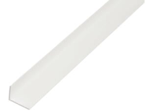 Eco hoekprofiel 30x20x1 mm 100cm PVC wit