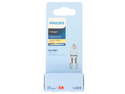 Philips EcoHalo ampoule halogène capsule G9 29W dimmable 1