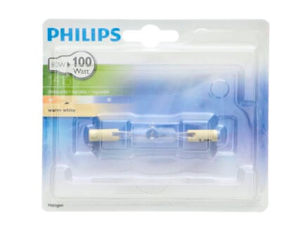 Philips EcoHalo ampoule linéaire halogène 80W 1