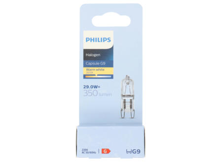 Philips EcoHalo halogeen capsulelamp G9 29W dimbaar 1