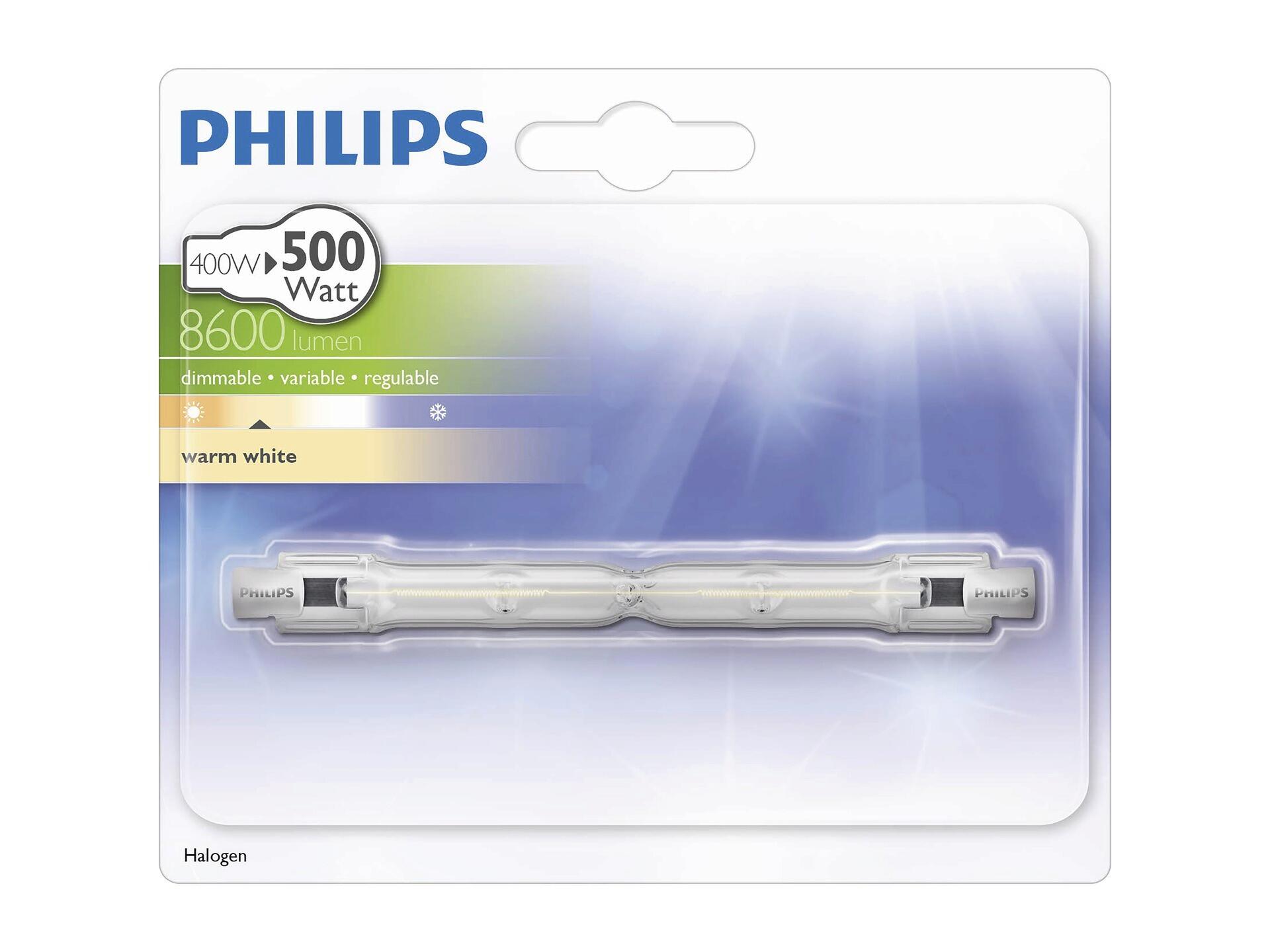 Vermeend melodie maniac Philips EcoHalo halogeen staaflamp R7s 400W | Hubo
