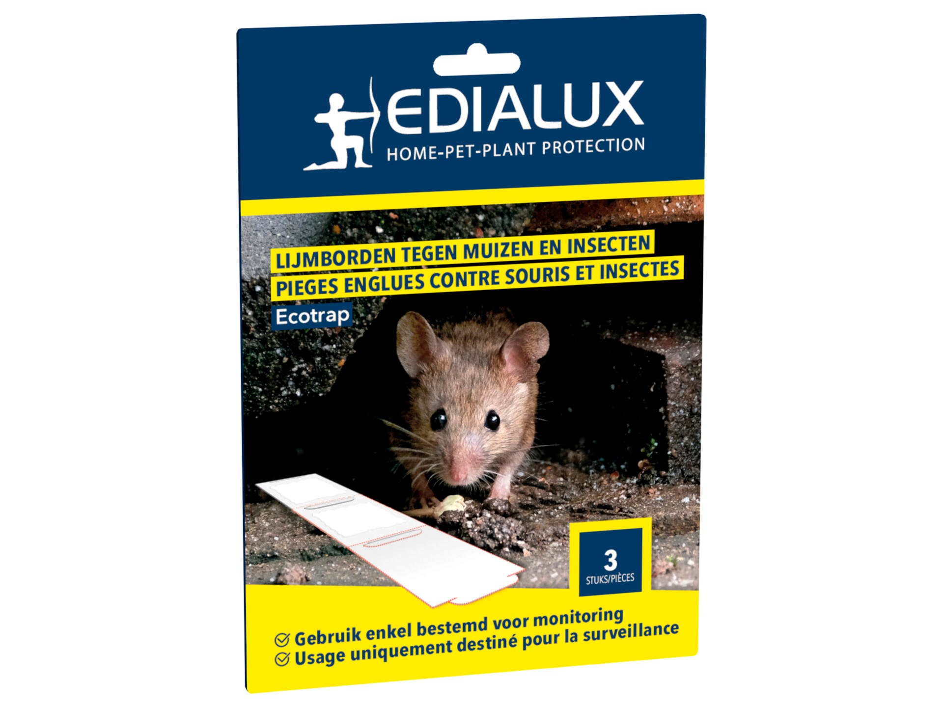 Edialux Rat Glue colle pour rongeurs 135g