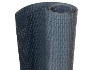 Écran de balcon poly rattan 500x90 cm anthracite