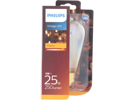 Philips Edinson Vintage ampoule LED filament E27 5W 1