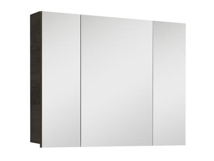 Lafiness Element armoire de toilette 80cm 3 portes miroir samara 1