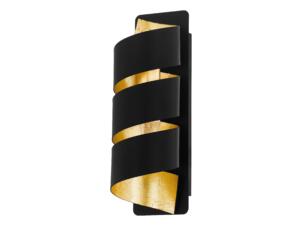 Eglo Elizondo applique murale E14 40W noir/or