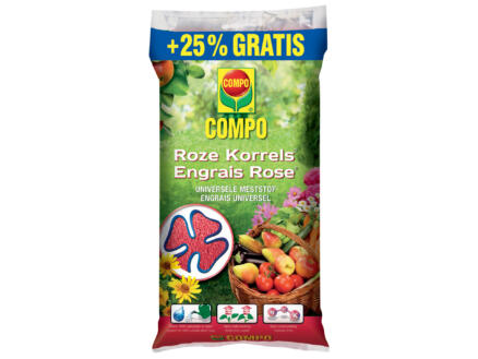Compo Engrais rose en granulés 8kg + 25% gratuit 1
