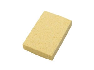 Eponge viscose jaune