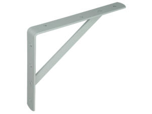 Mack Équerre d’étagère renforcée 200x250 mm blanc