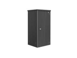 Biohort Equipment Locker 90 armoire de jardin 93x83x182,5 cm gris foncé métallique