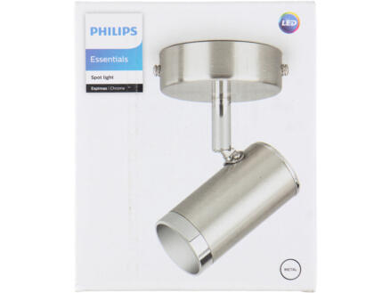 Philips Espimas LED spot mural 4,3W chrome 1