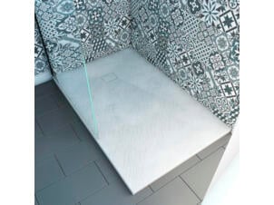 Aurlane Essent Stone 2 receveur de douche 80x120 cm blanc