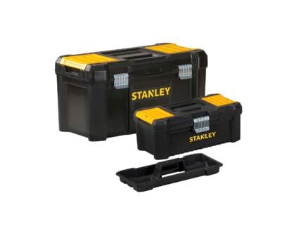 Stanley Essential Toolbox gereedschapskoffer 2 stuks