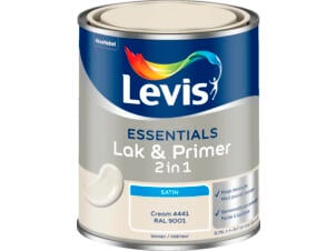 Levis Essentials 2-en-1 laque & primer satin 0,75l cream