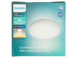 Philips Essentials Moire LED plafondlamp 6W warm wit