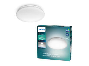 Philips Essentials Moire plafonnier LED 6W blanc froid
