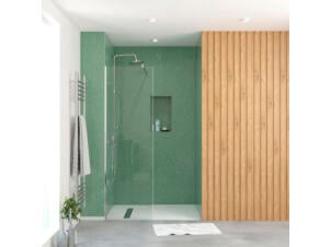 Aurlane Essentiel douchewand 60x195 cm chroom