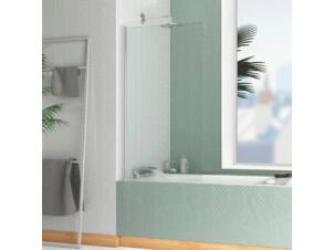 Aurlane Essentiel paroi de bain 130x70 cm chrome