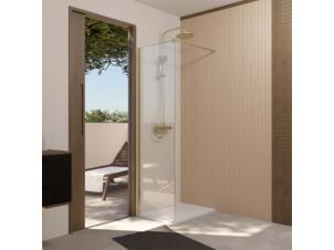 Essentiel paroi de douche 60x195 cm or
