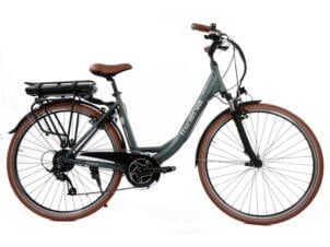 Minerva Estrel Comfort vélo électrique femme moteur central vert
