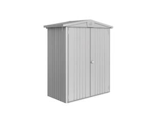 Biohort Europa 1 abri de jardin 172x84x196 cm métal argent métallique