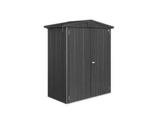 Biohort Europa 1 abri de jardin 172x84x196 cm métal gris foncé métallique