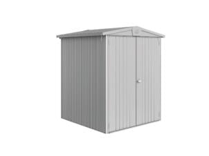 Biohort Europa 2 abri de jardin 172x156x196 cm métal argent métallique