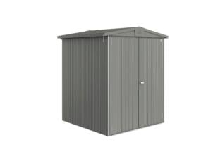 Biohort Europa 2 abri de jardin 172x156x196 cm métal gris quartz métallique
