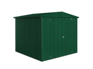 Biohort Europa 4 abri de jardin 244x228x203 cm métal vert foncé