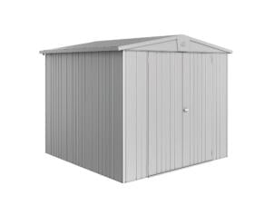 Biohort Europa 4 tuinhuis 244x228x203 cm metaal zilver metallic