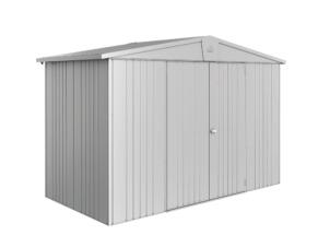 Biohort Europa 4A abri de jardin 316x156x209 cm métal argent métallique