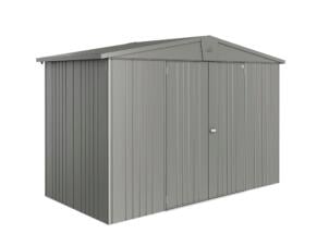 Biohort Europa 4A abri de jardin 316x156x209 cm métal gris quartz métallique