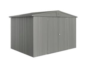 Biohort Europa 5 abri de jardin 316x228x209 cm métal gris quartz métallique