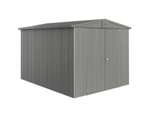 Biohort Europa 6 abri de jardin 224x300x203 cm métal gris quartz métallique
