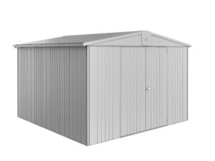 Biohort Europa 7 abri de jardin 316x300x209 cm métal argent métallique