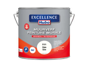 Hubo Excellence muurverf mat 2,5l zijde