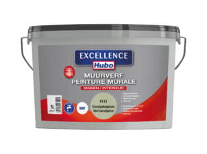 Hubo Excellence muurverf mat 5l eucalyptusgroen