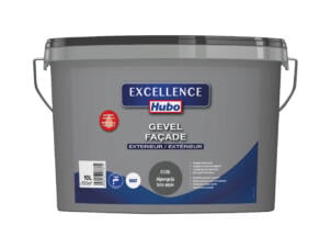 Hubo Excellence peinture façade mat 10l gris alpin