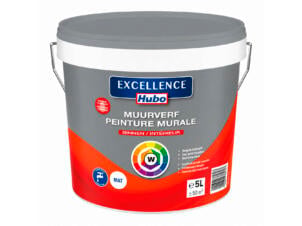 Hubo Excellence peinture murale base de mélange W 5l
