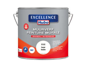 Hubo Excellence peinture murale mat 2,5l ivoire