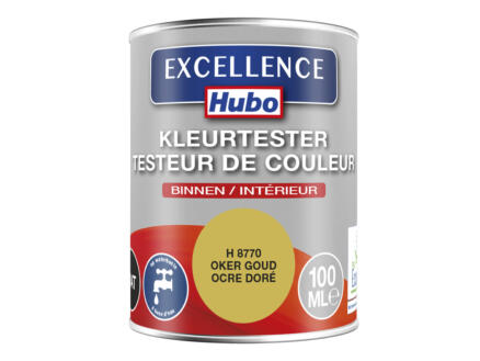 Excellence tester peinture murale mate 100ml ocre or
