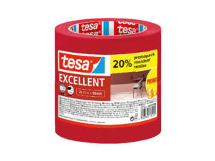 Tesa Excellent ruban de masquage 50m x 50mm rouge
