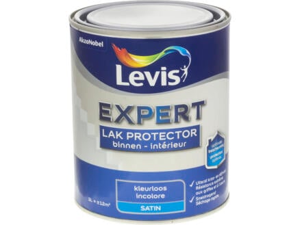 Levis Expert Protector lak binnen zijdeglans 1l kleurloos 1