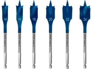 Bosch Professional Expert SelfCut Speed mèches plates 14-24 mm set de 6