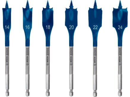 Bosch Professional Expert SelfCut Speed speedborenset 14-24 mm 6-delig