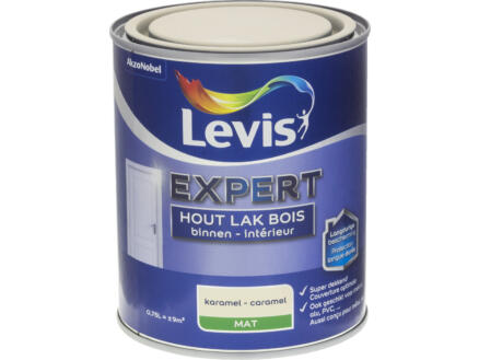 Levis Expert houtlak binnen mat 0,75l caramel 1