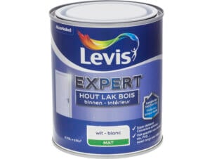 Levis Expert houtlak binnen mat 0,75l wit